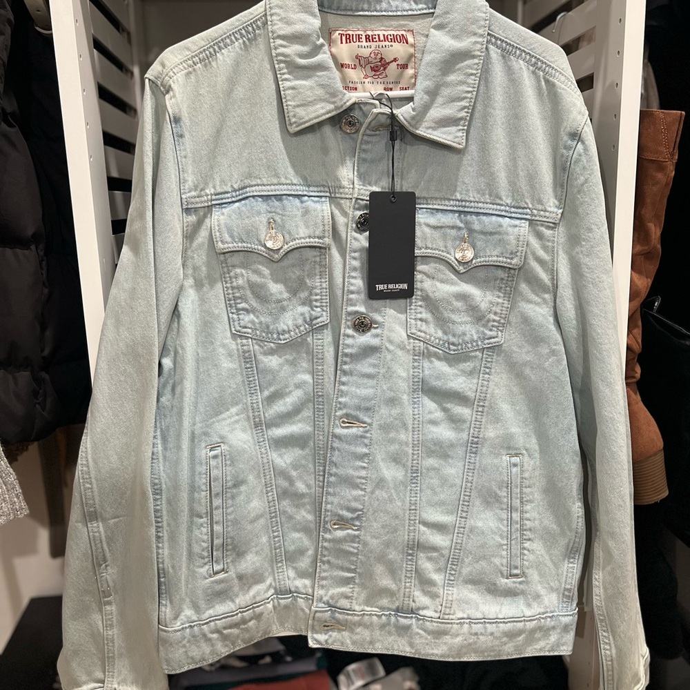 True Religion Light Denim Jacket (Medium)